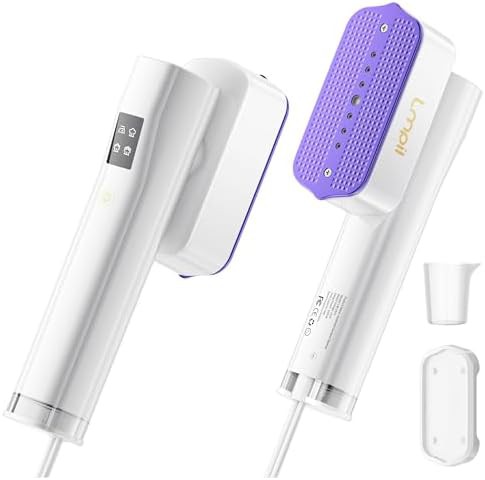 Portable multi gear steamer and iron