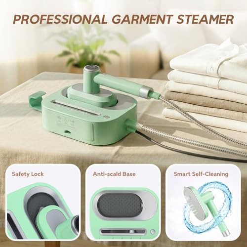 Rotatable head hanging garment steamer — photo 5