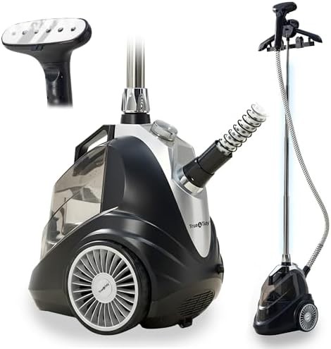 Luxury Upright Commercial Steamer with Smart Auto Shutoff