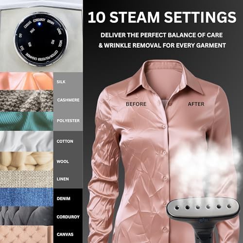 Luxury Upright Commercial Steamer with Smart Auto Shutoff — photo 5