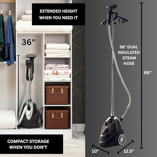 Luxury Standing Steamer with Fast Heat Up Time — photo 4