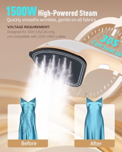 Powerful Two in One Garment Steamer and Iron — photo 3