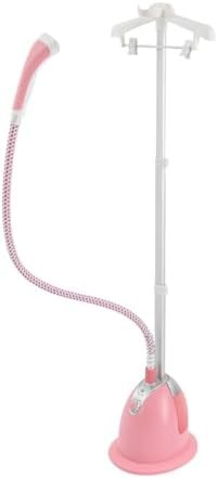 Pink standing steamer with adjustable height — photo 4