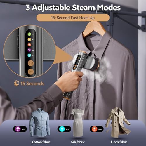 Dual Voltage Portable Steamer and Iron — photo 3