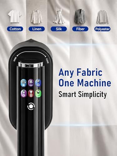 Black Handheld 1200W Travel Steamer — photo 4