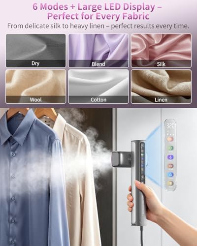 Dual voltage 1200W travel steamer — photo 3
