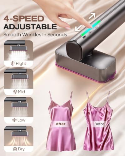 Dual voltage 1200W 4-in-1 travel steamer — photo 5