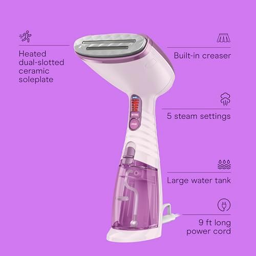 Purple turbo extreme portable handheld steamer — photo 3