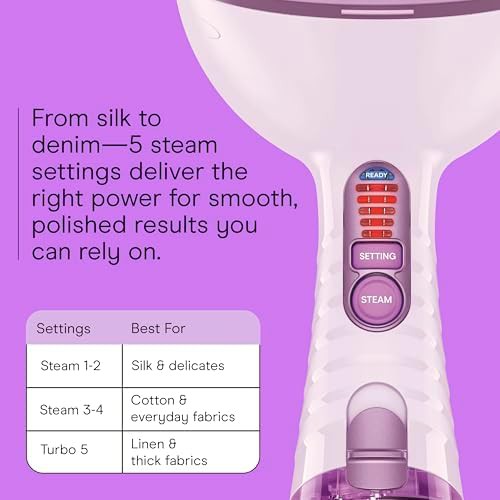 Purple turbo extreme portable handheld steamer — photo 5