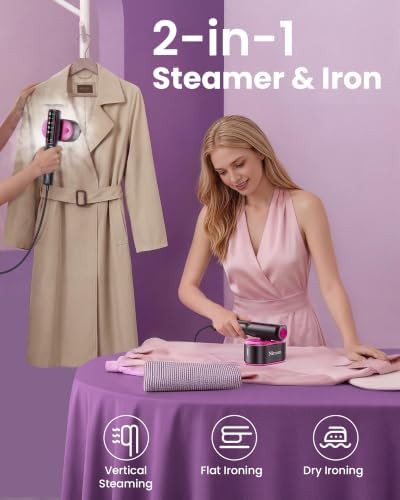 Dual voltage travel garment steamer 1200W — photo 5