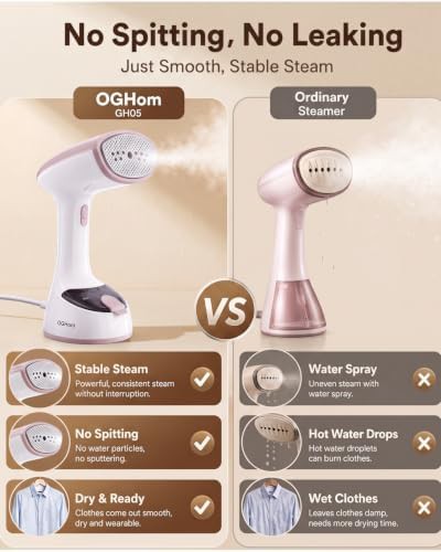 Efficient fast heating garment steamer for travel — photo 3