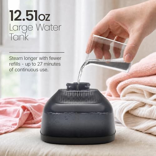 Garment steamer with LCD display modes — photo 3