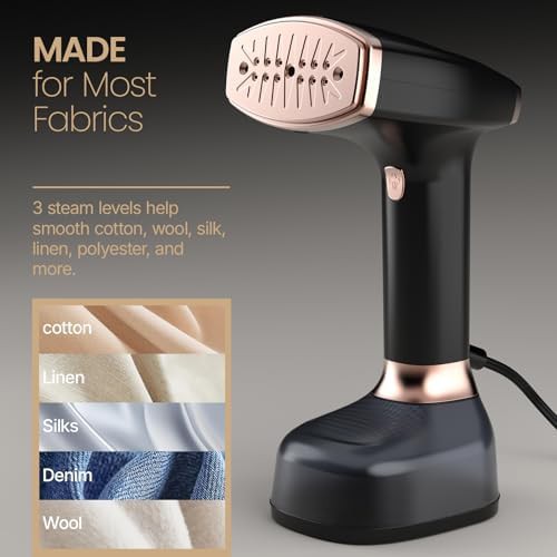 Garment steamer with LCD display modes — photo 5
