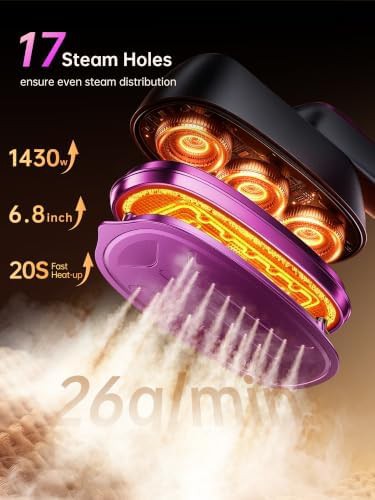 Travel steamer with LCD display — photo 3