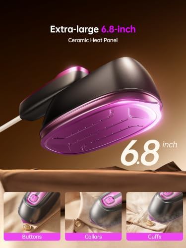 Travel steamer with LCD display — photo 4