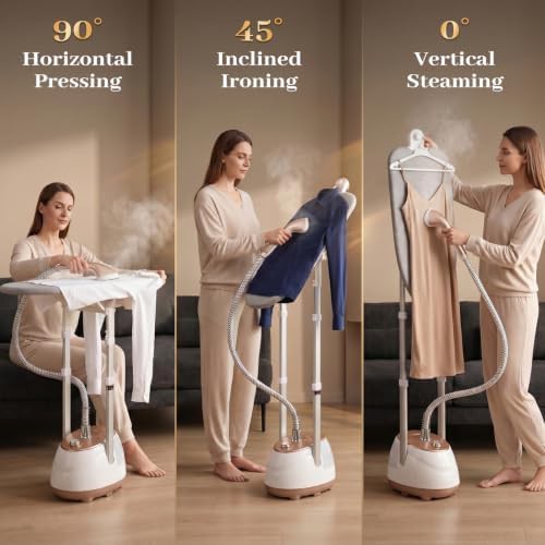 Professional Standing Steamer with Rotatable Head — photo 3