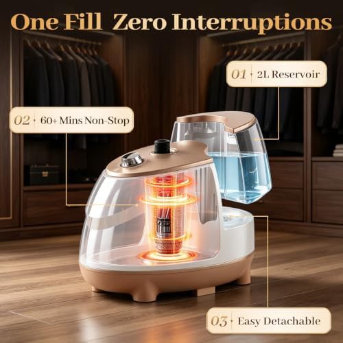 Professional Standing Steamer with Rotatable Head — photo 4