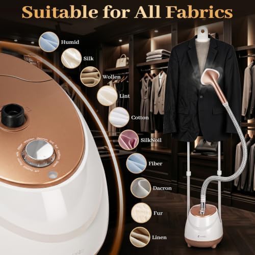 Professional Standing Steamer with Rotatable Head — photo 5