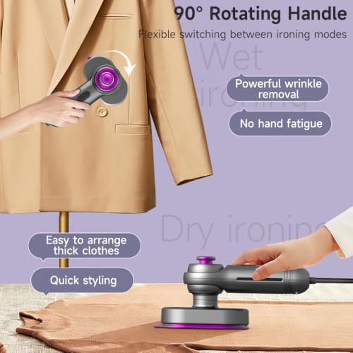 College dorm mini portable iron steamer — photo 4
