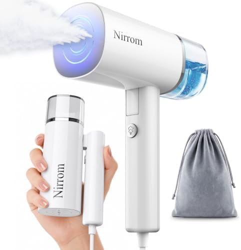 Two in one handheld steamer and iron