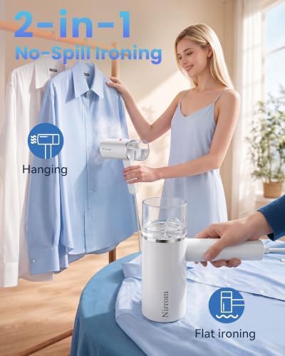 Two in one handheld steamer and iron — photo 3