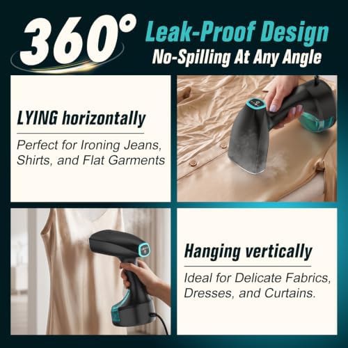 Powerful 1900W Handheld Steamer with Three Modes — photo 5