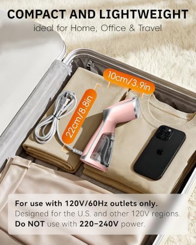 Quick steam travel garment wrinkle remover tool — photo 5