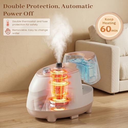 Professional standing steamer with rotatable ironing board — photo 4