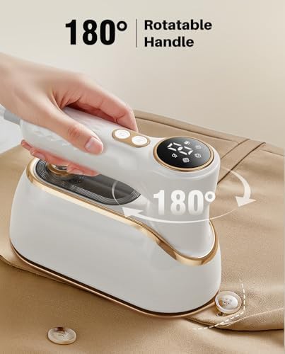 Handheld Travel Steamer with LCD Display — photo 5