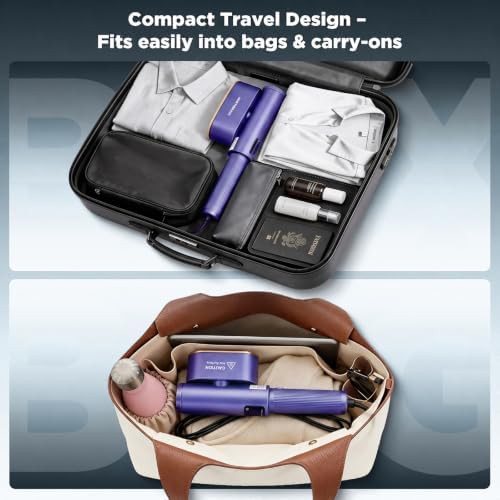 Handheld travel steam iron with rotatable head — photo 4