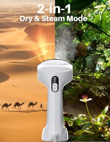 Handheld Clothes Steamer with Vacuum Suction — photo 3