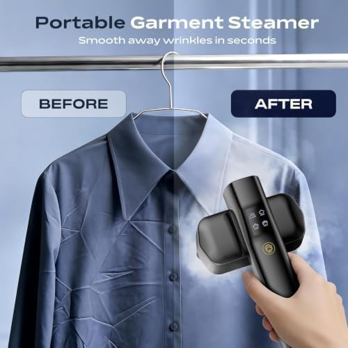 Powerful 1000W travel steamer and iron — photo 4