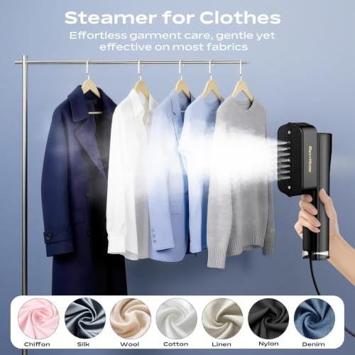 Powerful 1000W travel steamer and iron — photo 5