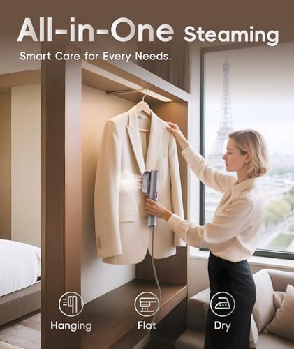 Dual voltage portable handheld garment steamer — photo 5