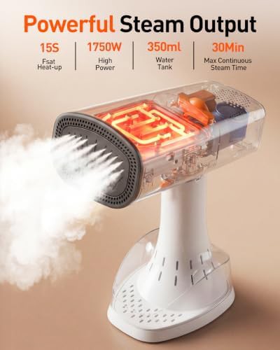 Handheld steamer with vacuum suction technology — photo 5